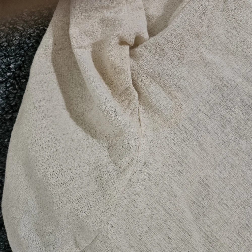 Hand Painted Linen Jacket - Picture 6 of 10